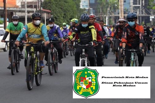 Pjs Wali Kota Medan Harapkan Gowes Sepeda Dapat Tingkatkan Semangat ASN Dalam Bekerja