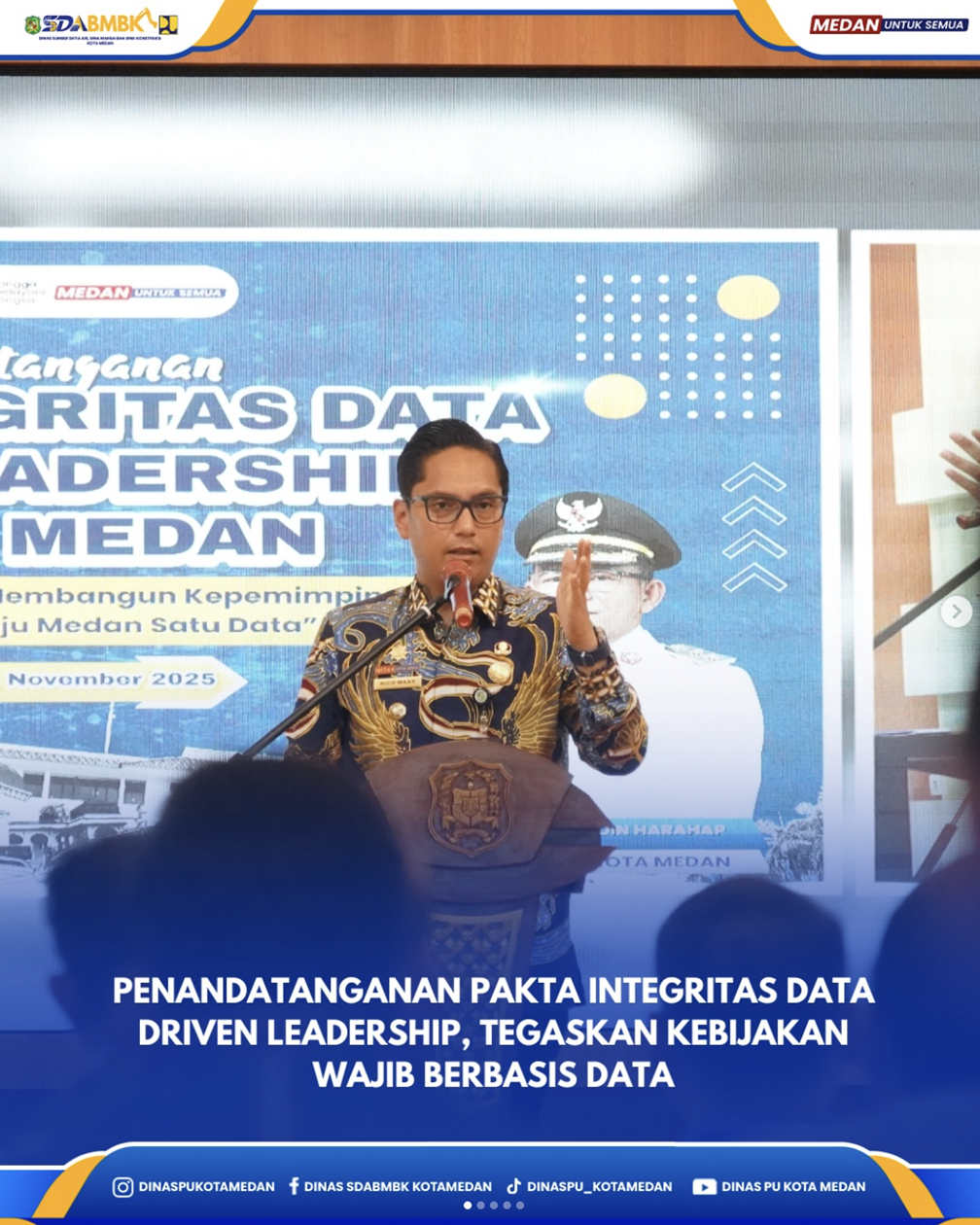 Penandatanganan Pakta Integritas Data Driven Leadership, Tegaskan Kebijakan Wajab Berbasis Data